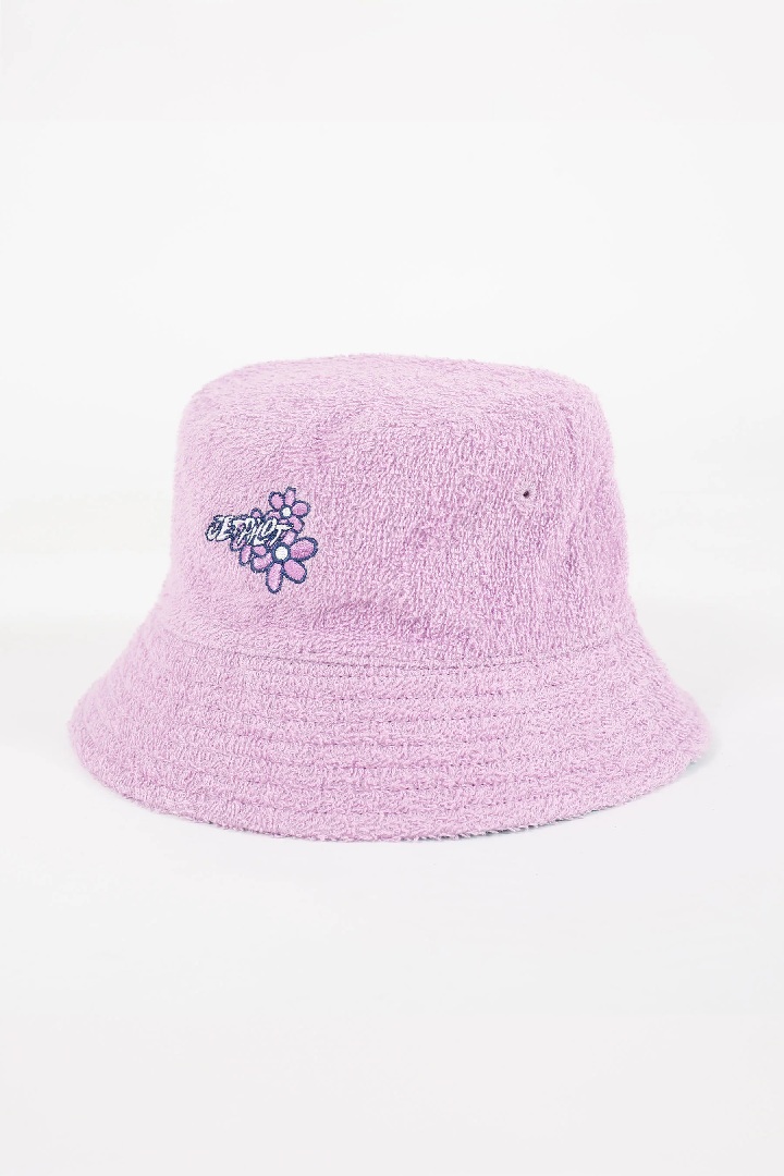 Jetpilot Kids Reversible Bucket - Teal/Purple